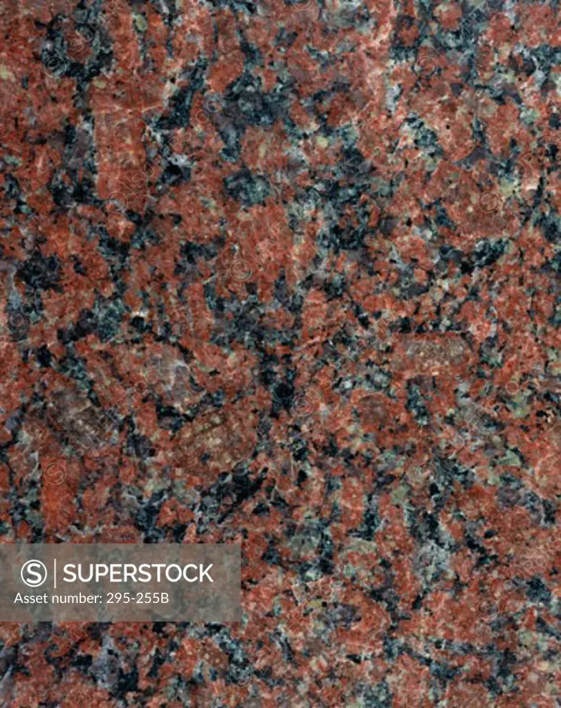 Close-up of Red Sierra Chica granite