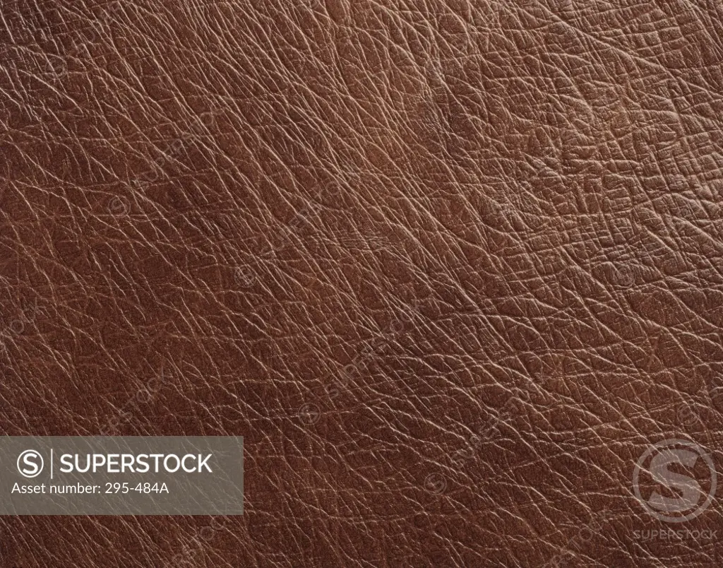 Close-up of textured pattern on a leather surface