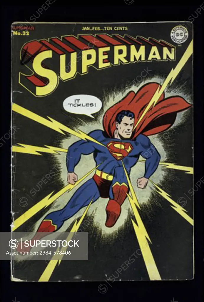 Superman-#32, cover art by Artist Unknown