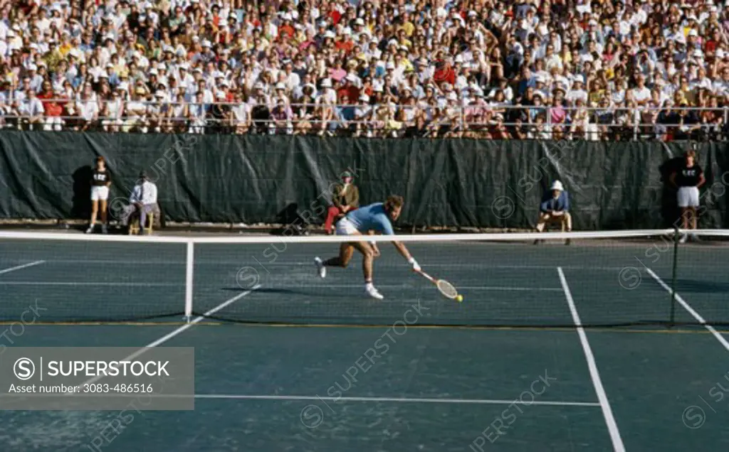 Tom Okker Professional Tennis Player