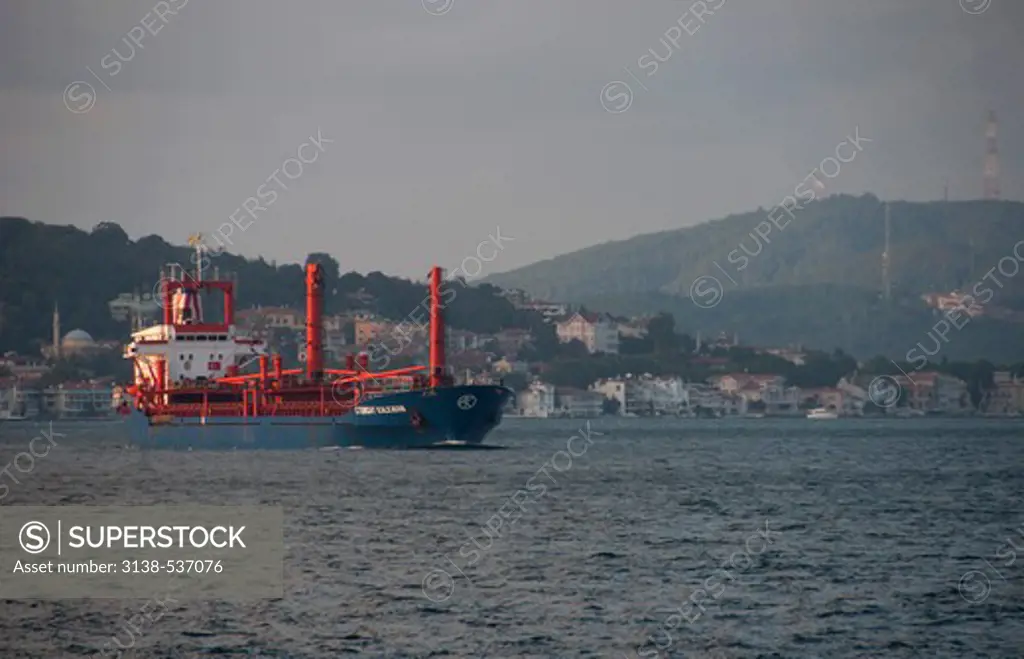 Ship in the sea, Istanbul, Turkey