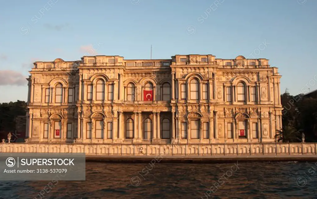 Palace at the waterfront, Beylerbeyi Palace, Beylerbeyi, Istanbul, Turkey