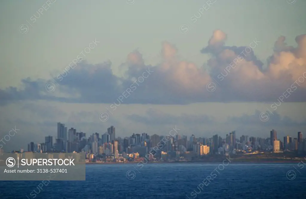 City skyline, Salvador, Bahia, Brazil