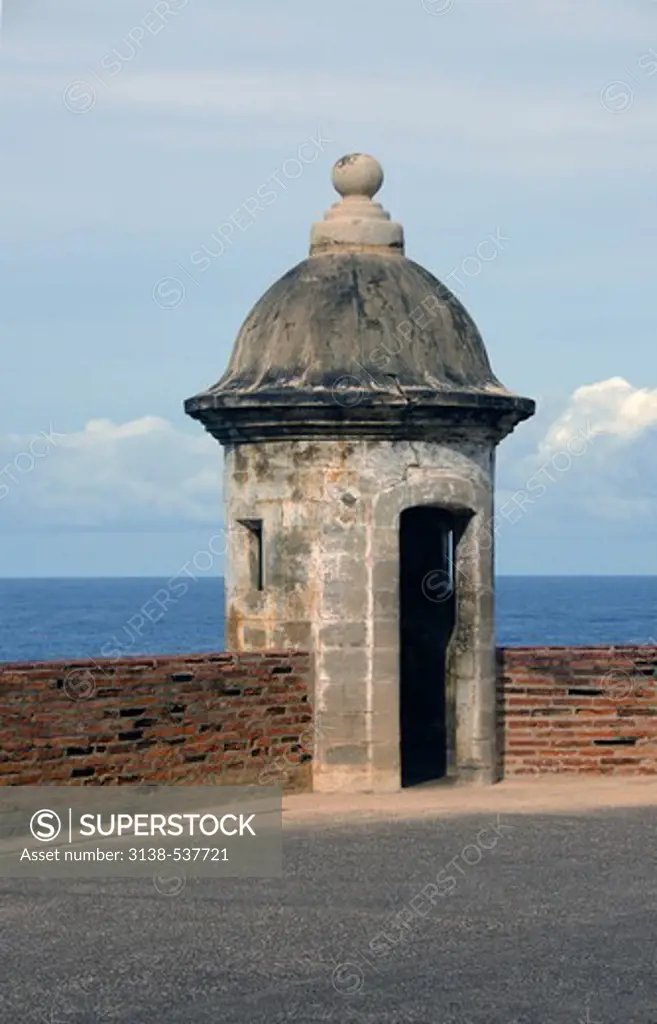 Sentry box at a castle, Castillo De San Cristobal, San Juan, Puerto Rico