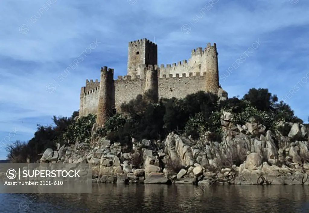 Almourol Castle River Tagus Portugal