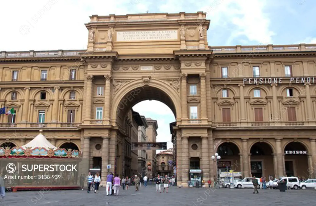 Piazza della Repubblica, Florence, Italy