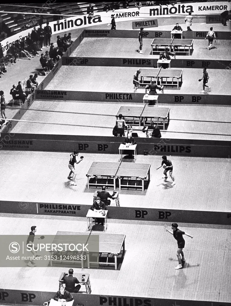 table tennis, competitions,1967