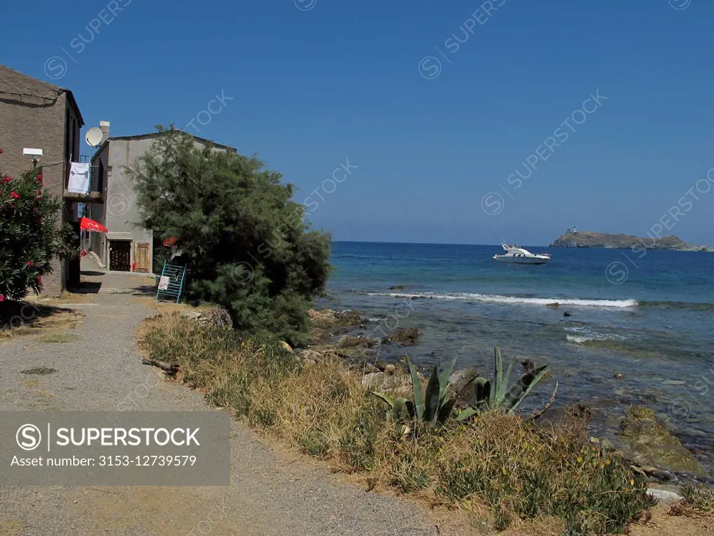 fishing village, Tollare, Cap Corse, Corsica