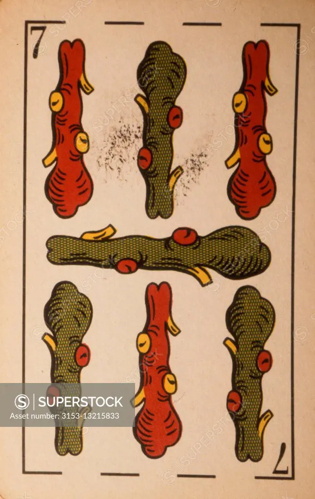 seven of clubs, playing card