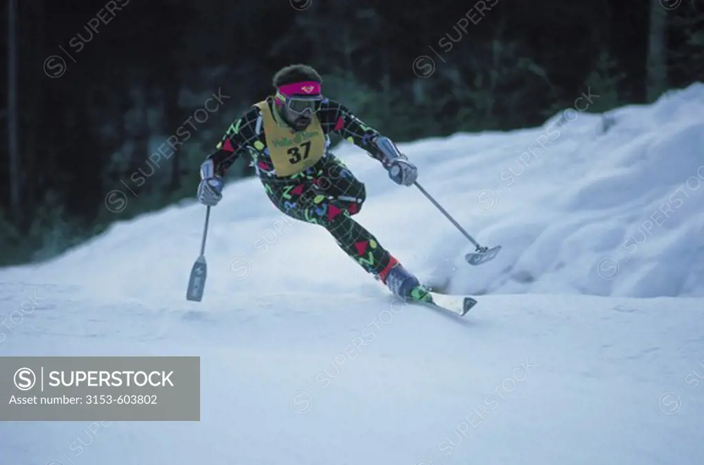 ski race for handicapped