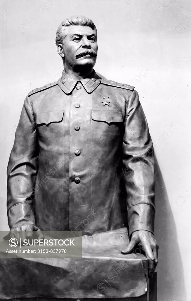 the bust of Joseph Stalin