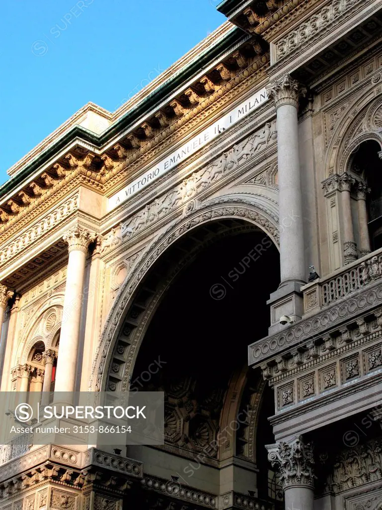 Galleria Vittorio Emanuele II, piazza della scala, milano, lombardia, italia