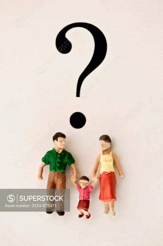 Family and question mark
