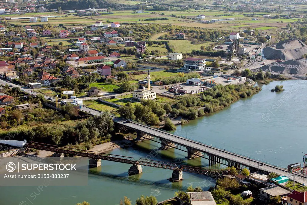 buma river, shkodra, albania