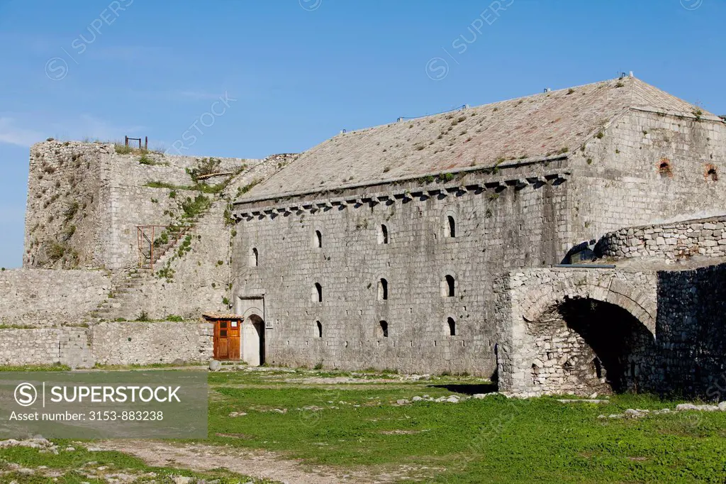 rozafa castle, scutari, albania