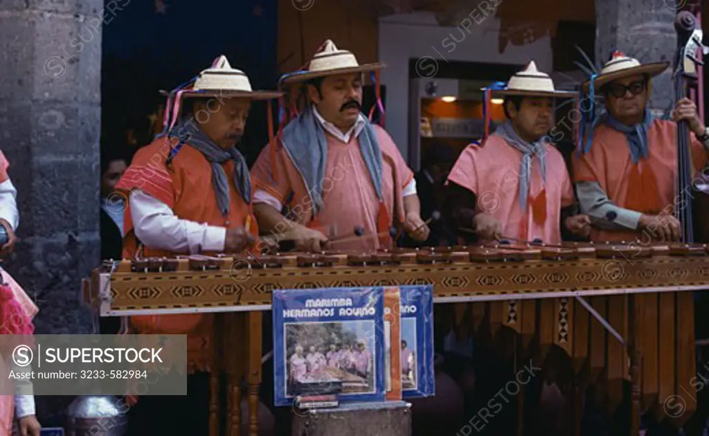 Marimba PlayersMexico CityMexico