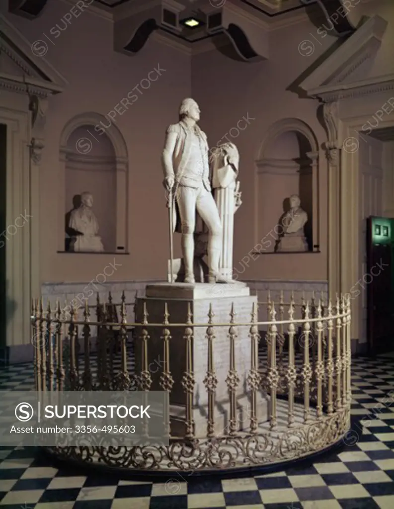 George Washington StatueJean-Antoine Houdon (1741-1828/French)State Capitol of Virginia, Richmond 