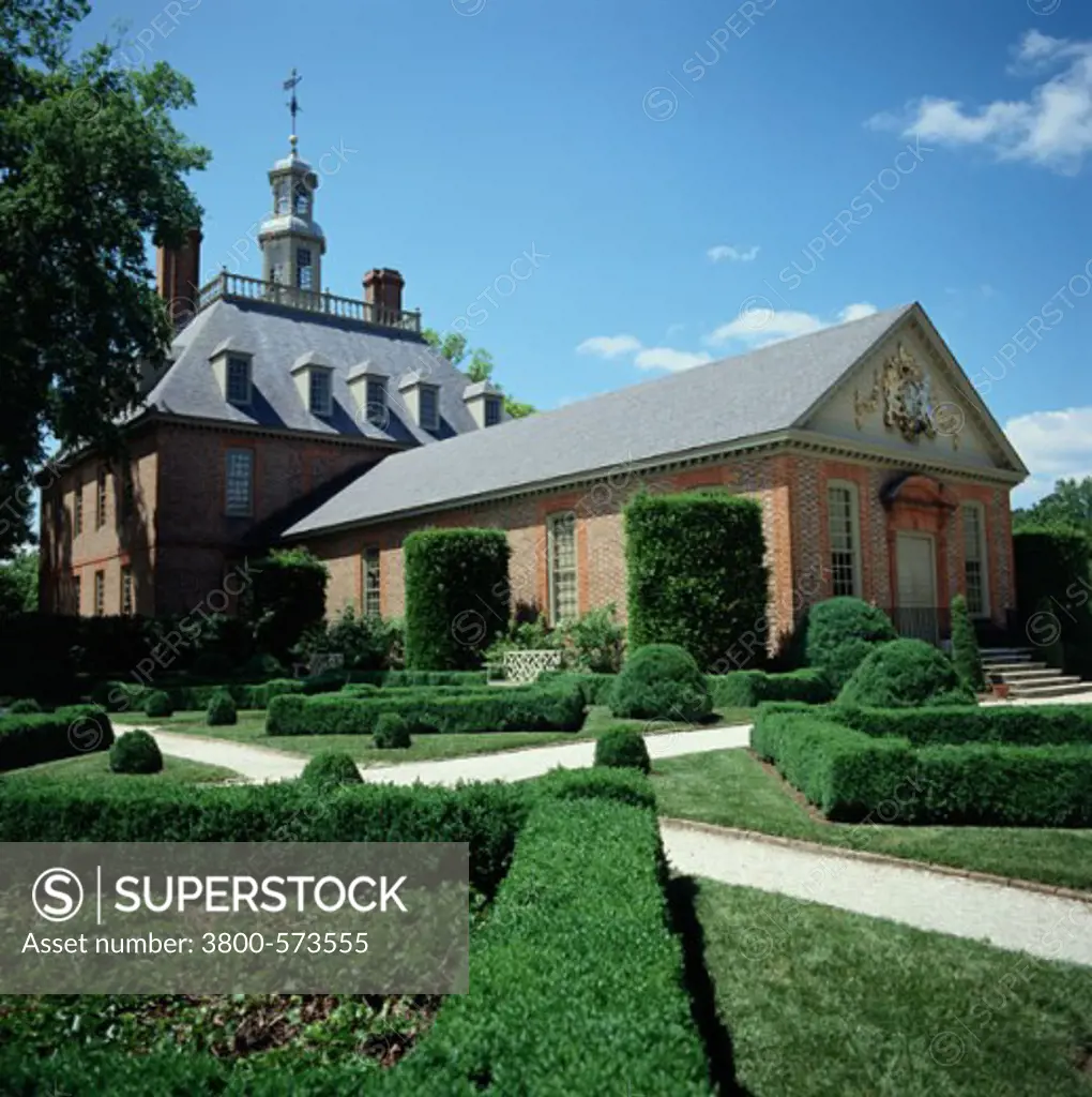 Governor's Palace Colonial Williamsburg Williamsburg Virginia, USA