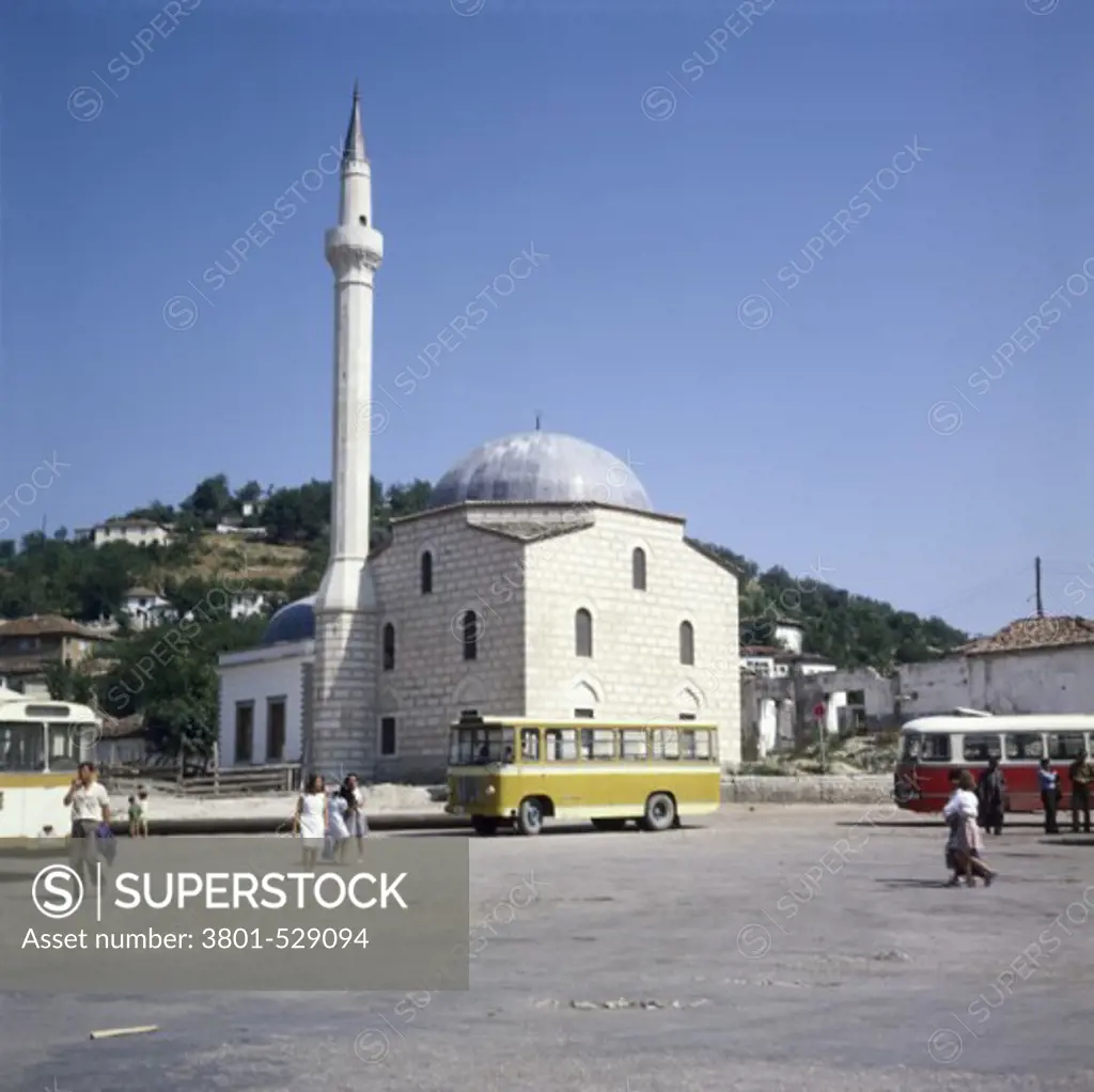 Facade of a Mosque, Berat, Albania
