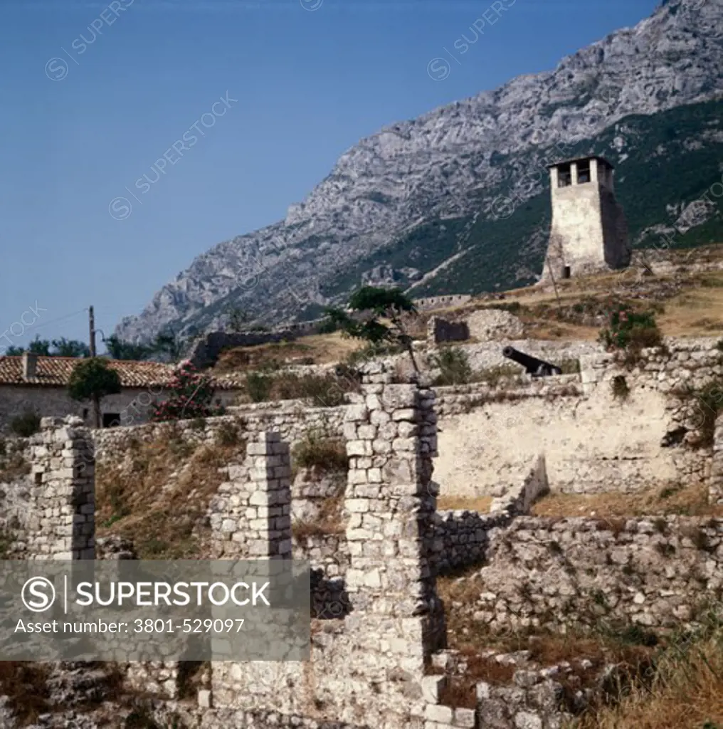 Skenderbeg Fort Kruje Albania