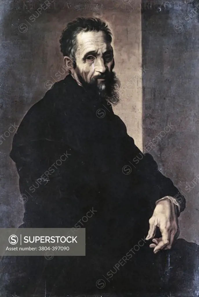 Self Portrait  Michelangelo Buonarroti (1475-1564/Italian) 