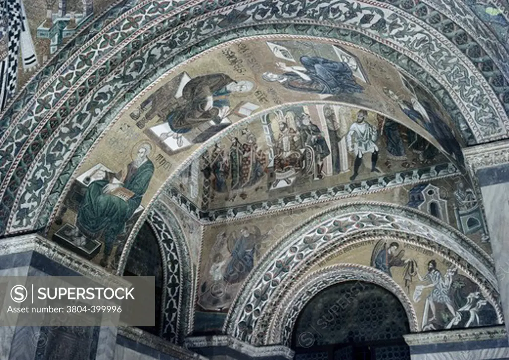 Four Evangelists & Others Artist Unknown Mosaic Basilica di San Marco, Venice, Italy