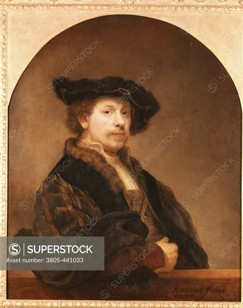 Self-Portrait Oil on Canvas Rembrandt Harmensz van Rijn (1606-1669/Dutch) National Gallery, London