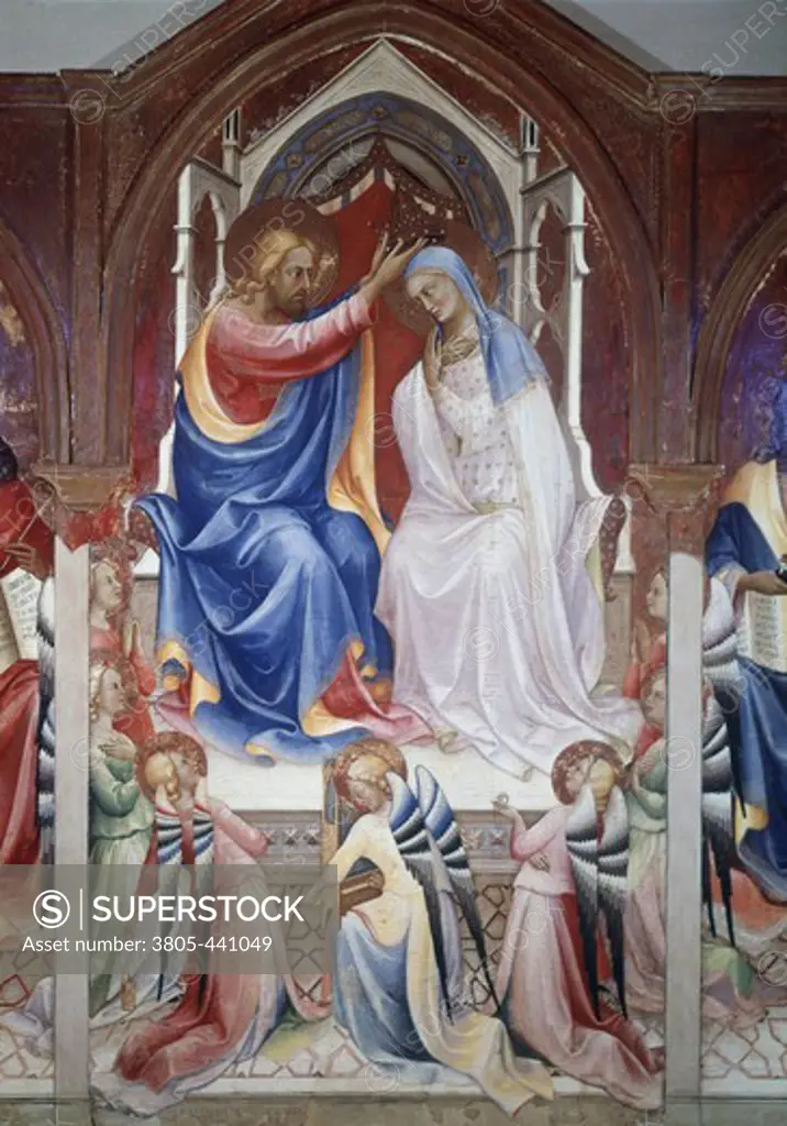 Coronation of the Virgin ca.1415 Lorenzo Monaco (ca.1370-1425 Italian) Oil on wood panel National Gallery, London, England