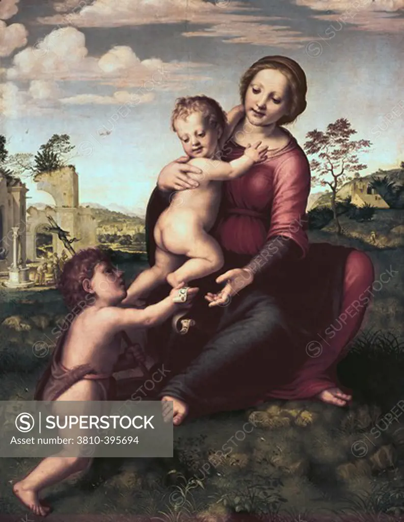 Madonna Of The Well Franciabigio (ca.1482-1525 Italian) Galleria dell 'Accademia, Florence, Italy