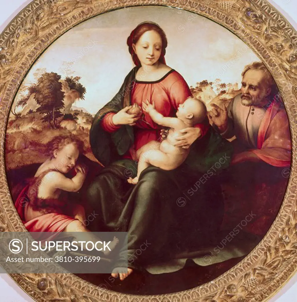 The Holy Family  Franciabigio (ca.1482-1525 Italian) 