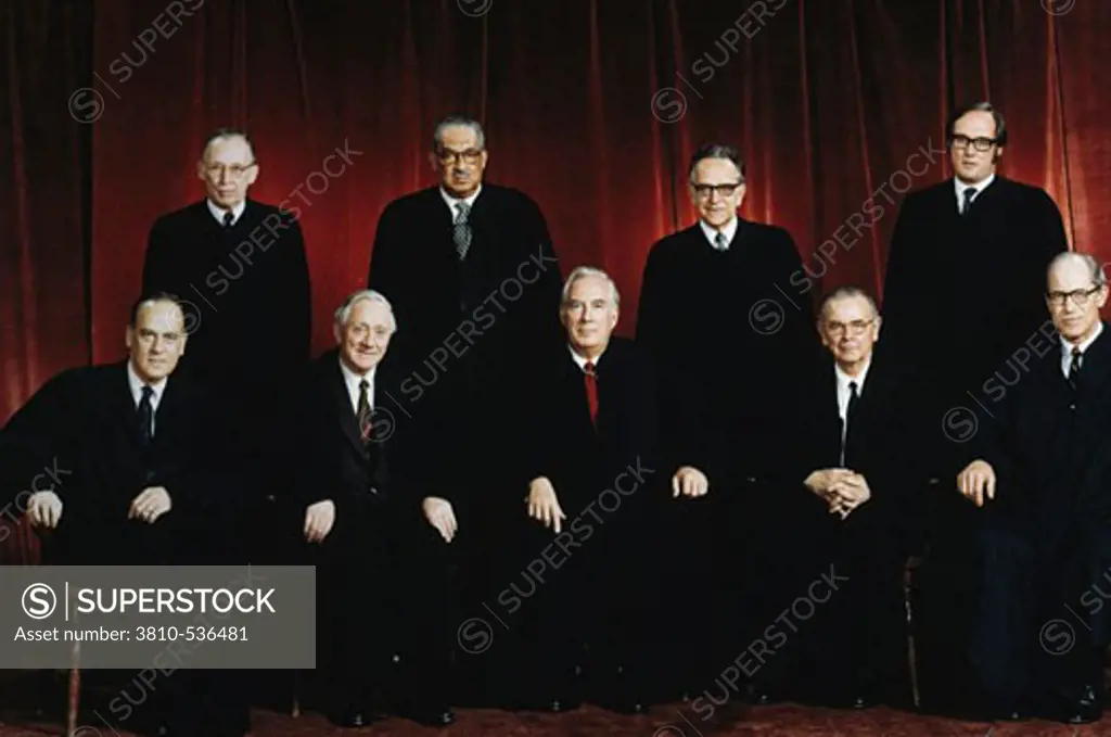United States Supreme Court, under Chief Justice Warren Burger, USA, 1972