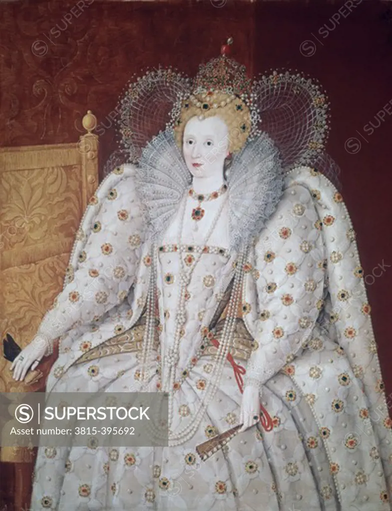 Elizabeth I Of England 16th Century British School Palatine Gallery, Palazzo Pitti, Florence, Italy