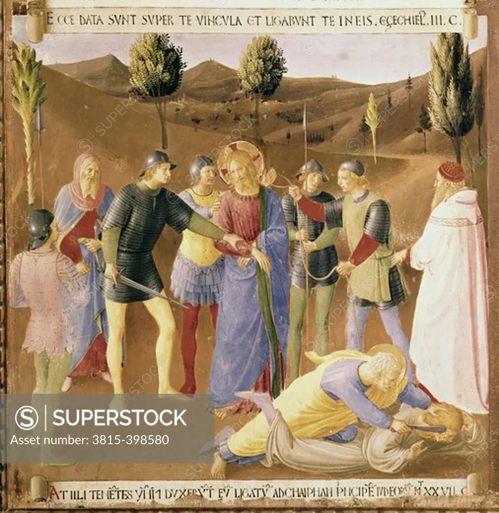 The Capture of Christ Fra Angelico (1387-1455 Italian) San Marco, Florence, Italy 