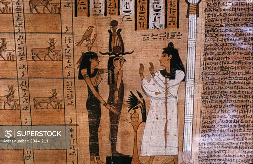 Book of the Dead: Women Before Horus Egyptian Art 