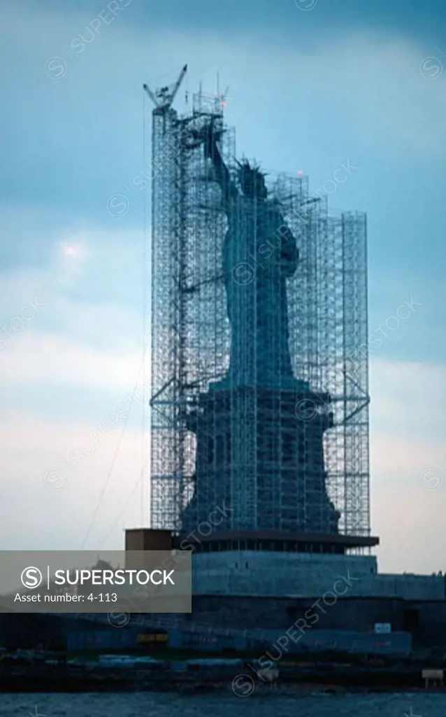Statue of Liberty Restoration New York City USA