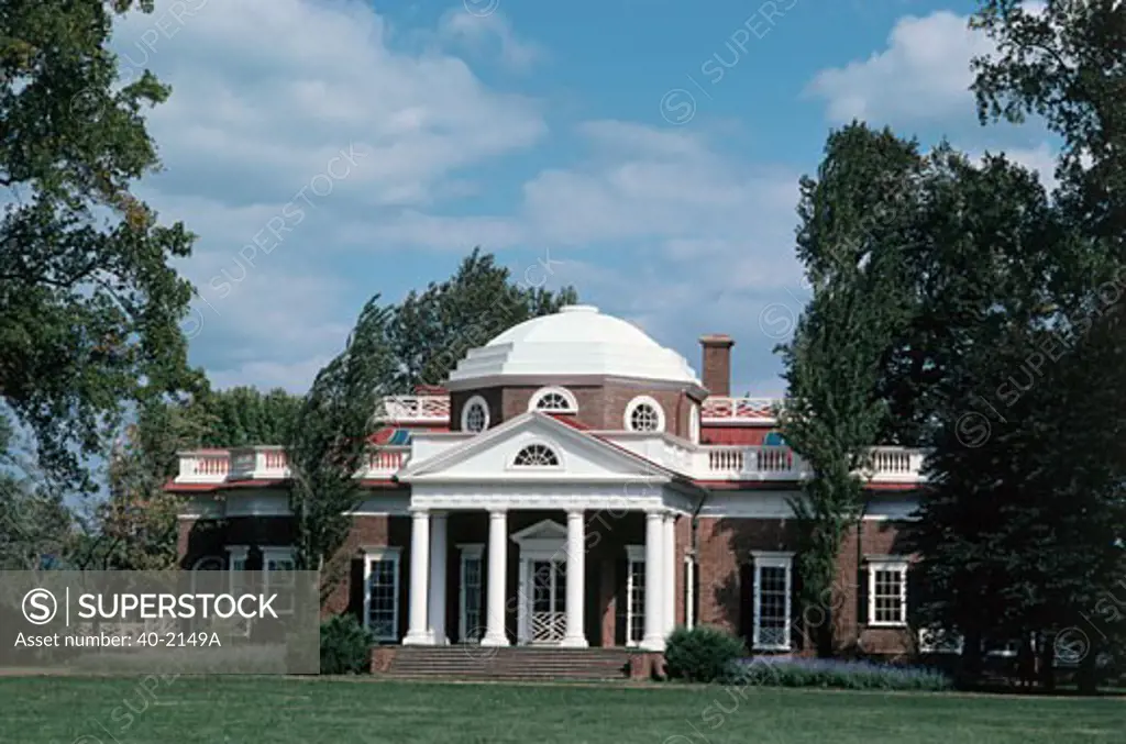 Monticello Home of Thomas Jefferson Charlottesville Virginia, USA