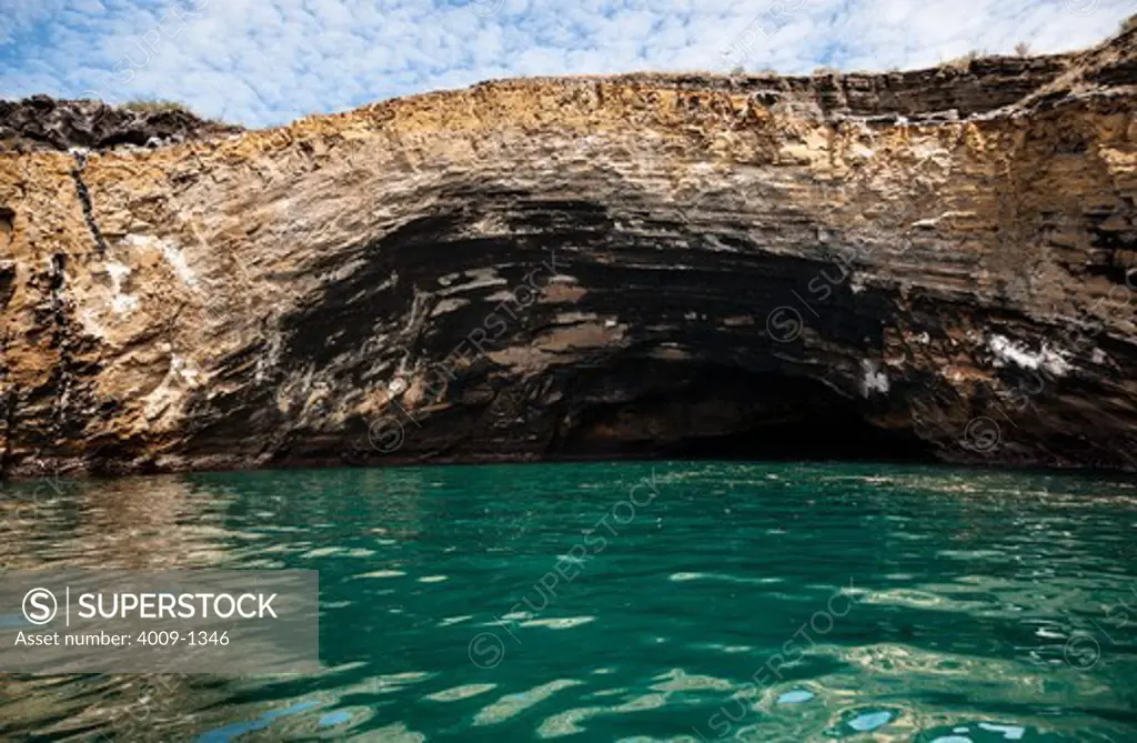Ecuador, Galapagos Islands, Sea cave