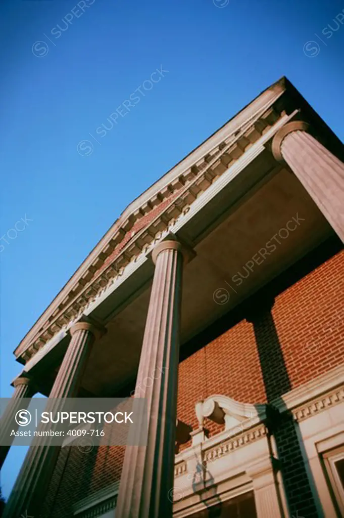 Low angle view of a building, Millsaps College Christian Center, Millsaps College, Jackson, Hinds County, Mississippi, USA
