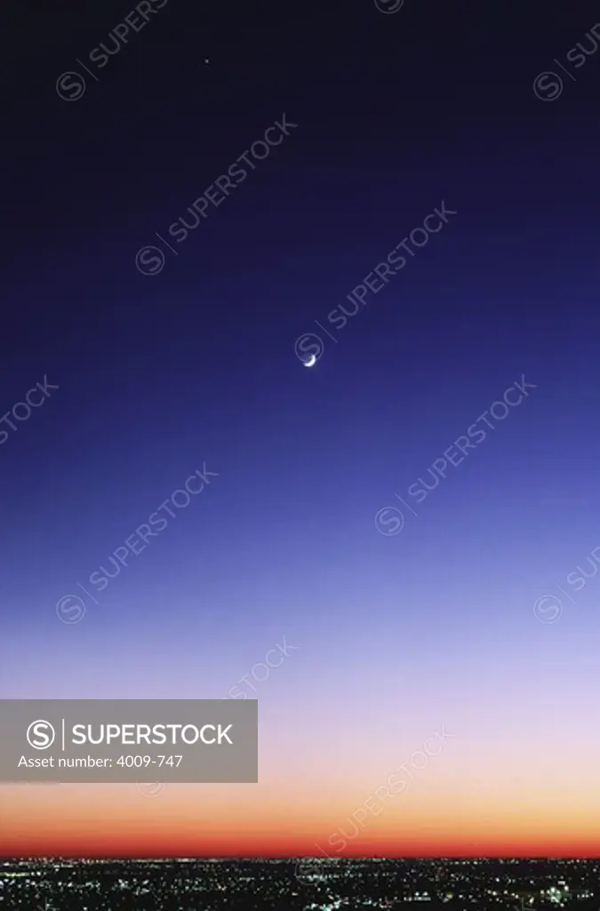 Sky at sunset, Phoenix, Maricopa County, Arizona, USA