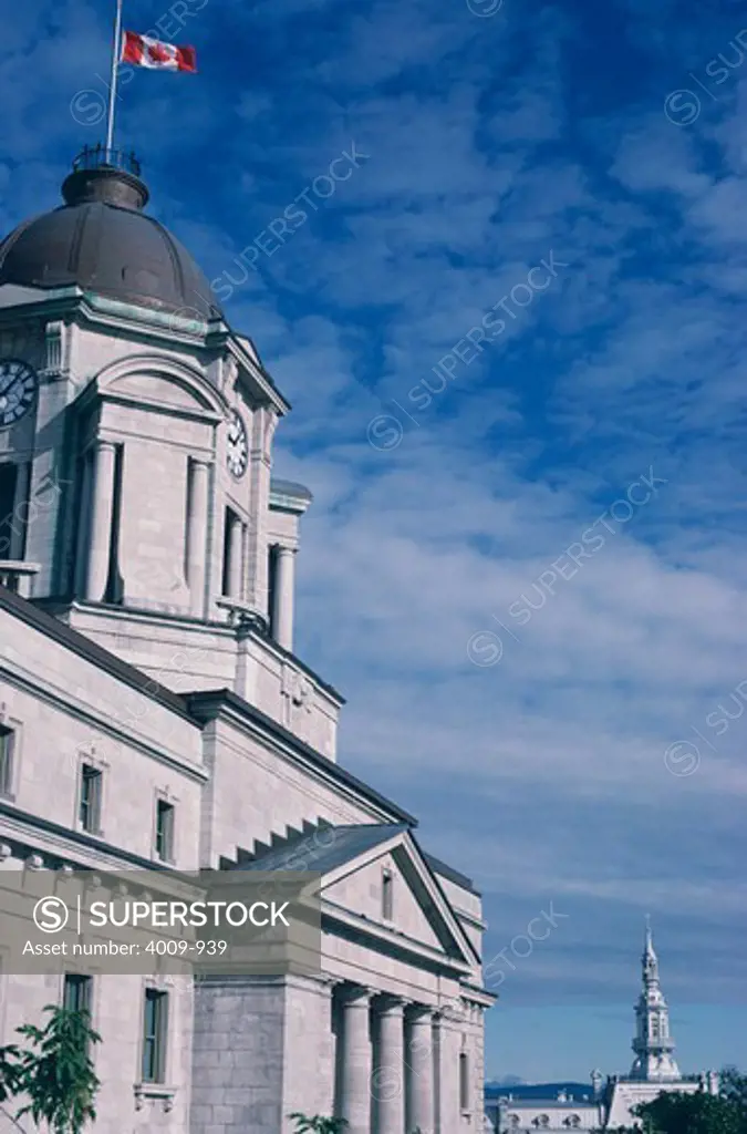 Clock tower of the old post office building, Quebec City, Quebec, Canada