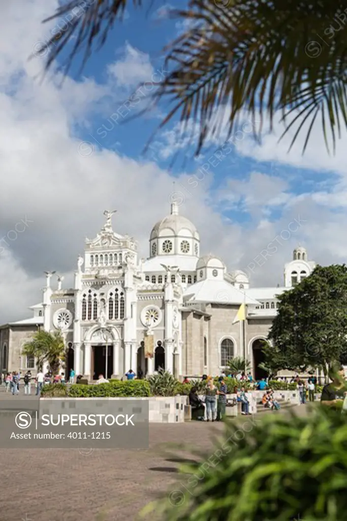Facade of a basilica, Nuestra Senora De Los Angeles, Cartago, Costa Rica