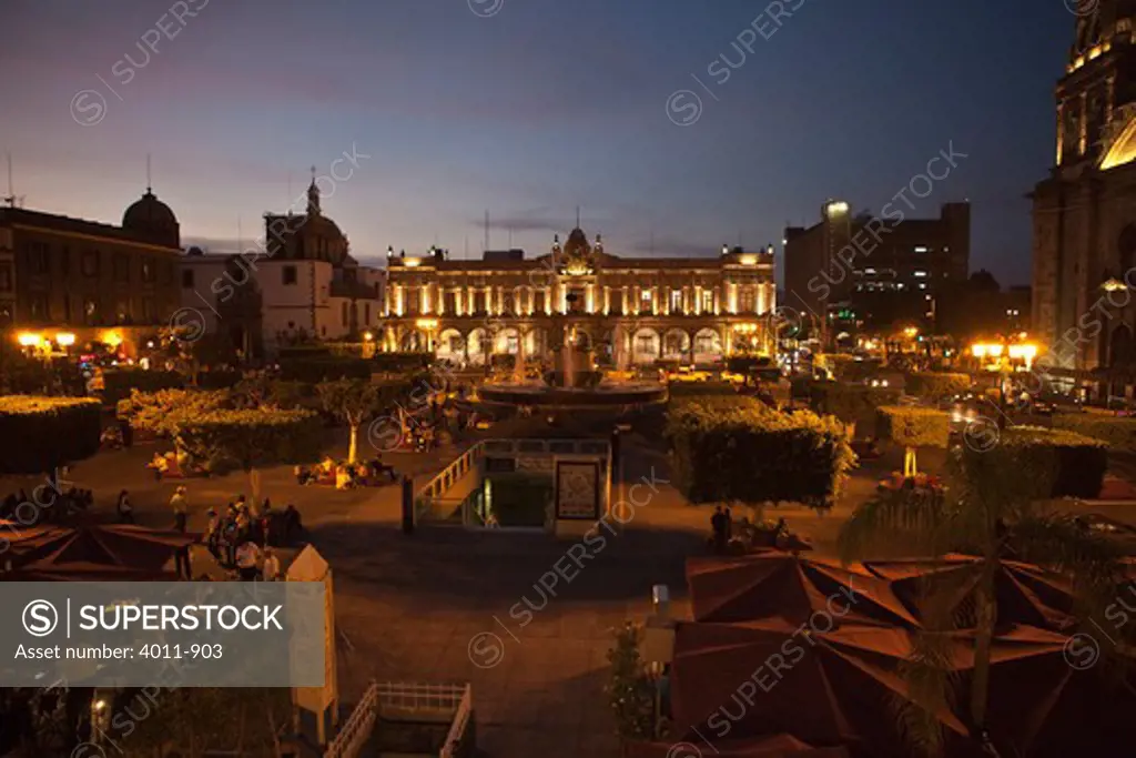 Mexico, Guadalajara, Palacio Municipal de Guadalajara