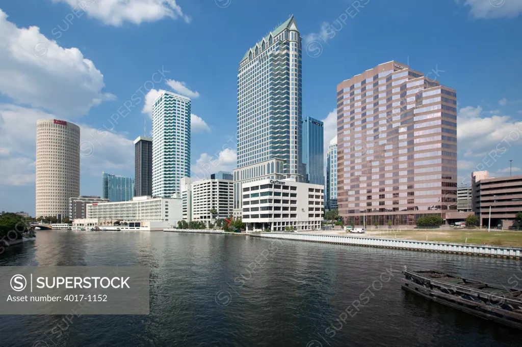 Tampa Skyline from Hillsborough River