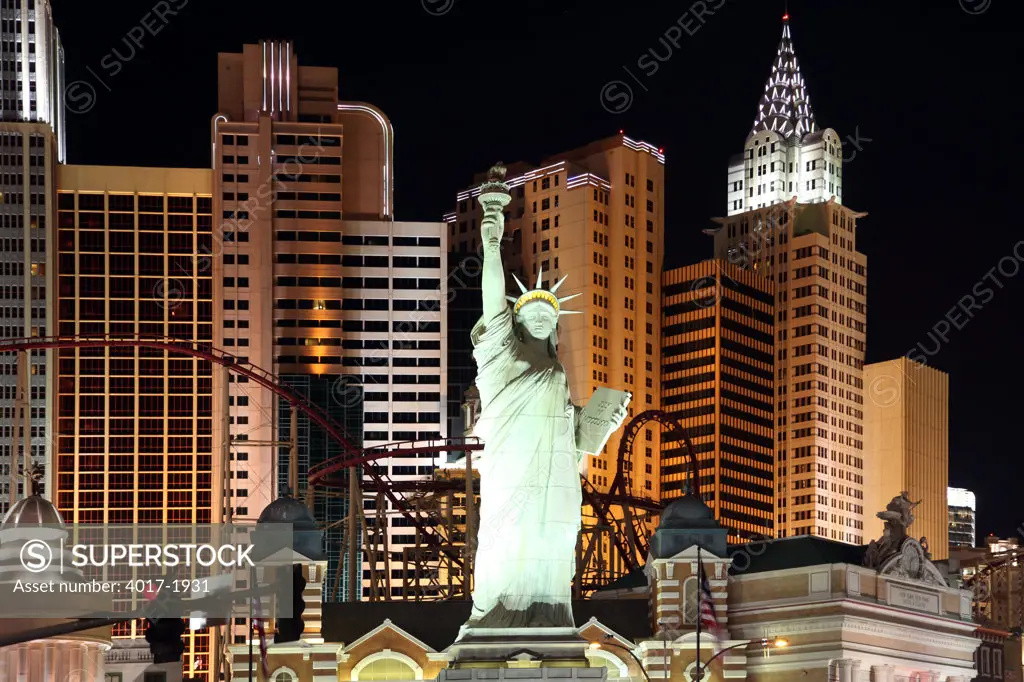 Statue of Liberty at the New York New York Hotel and Casino on the Las Vegas Strip