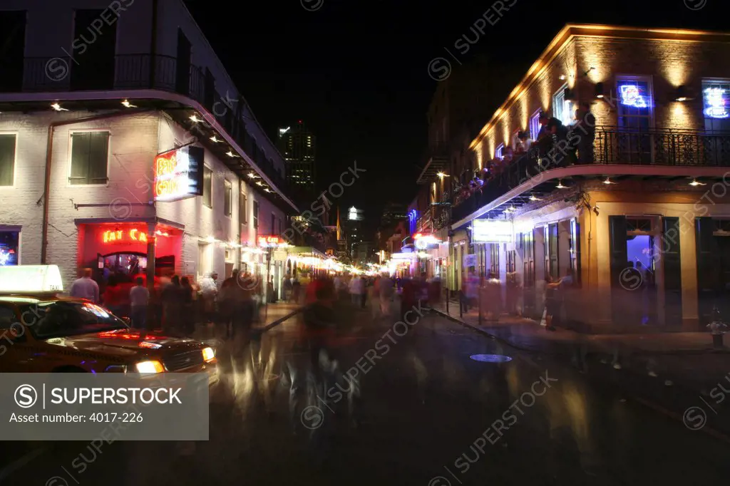USA,   Louisiana,   New Orleans,   French Quarter,   Bourbon Street