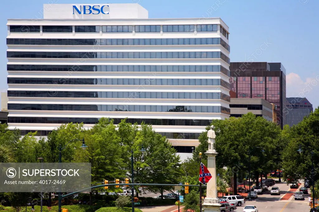 Buildings in a city, National Bank Of South Carolina, Columbia, South Carolina, USA
