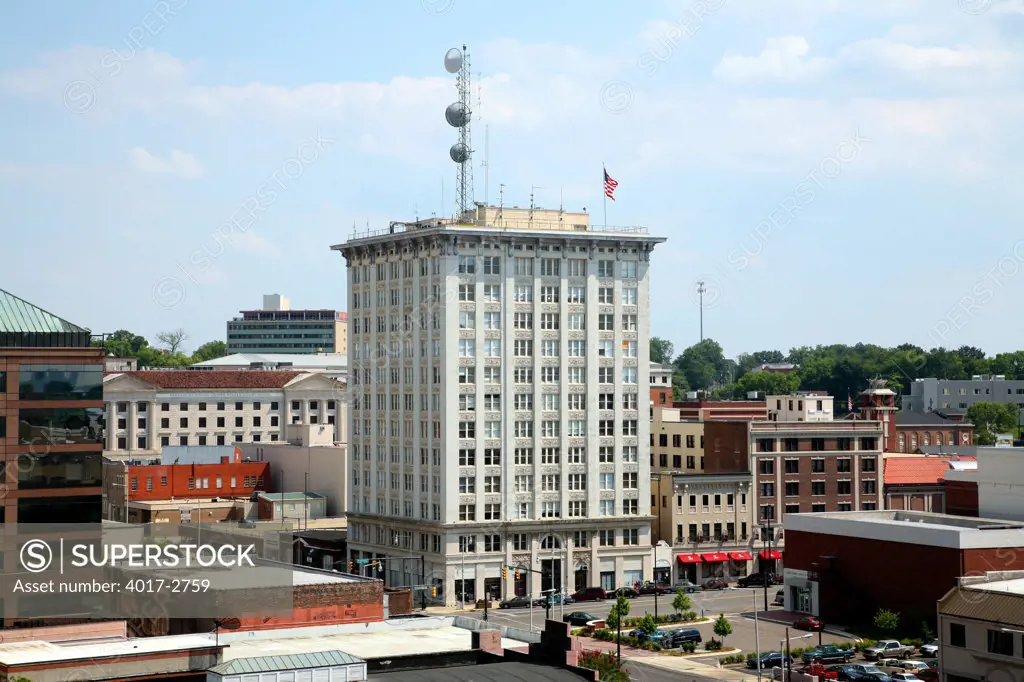 Buildings in a city, Montgomery, Alabama, USA