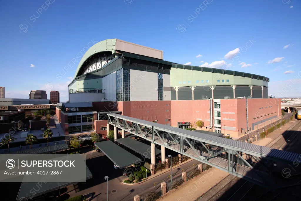 Baseball stadium in a city, Chase Field, Phoenix, Arizona, USA