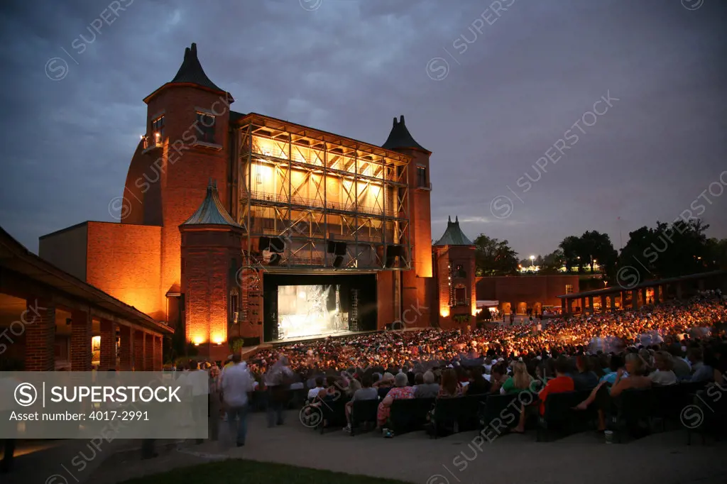 Starlight Theatre in Swope Park, Kansas City, Missouri, USA