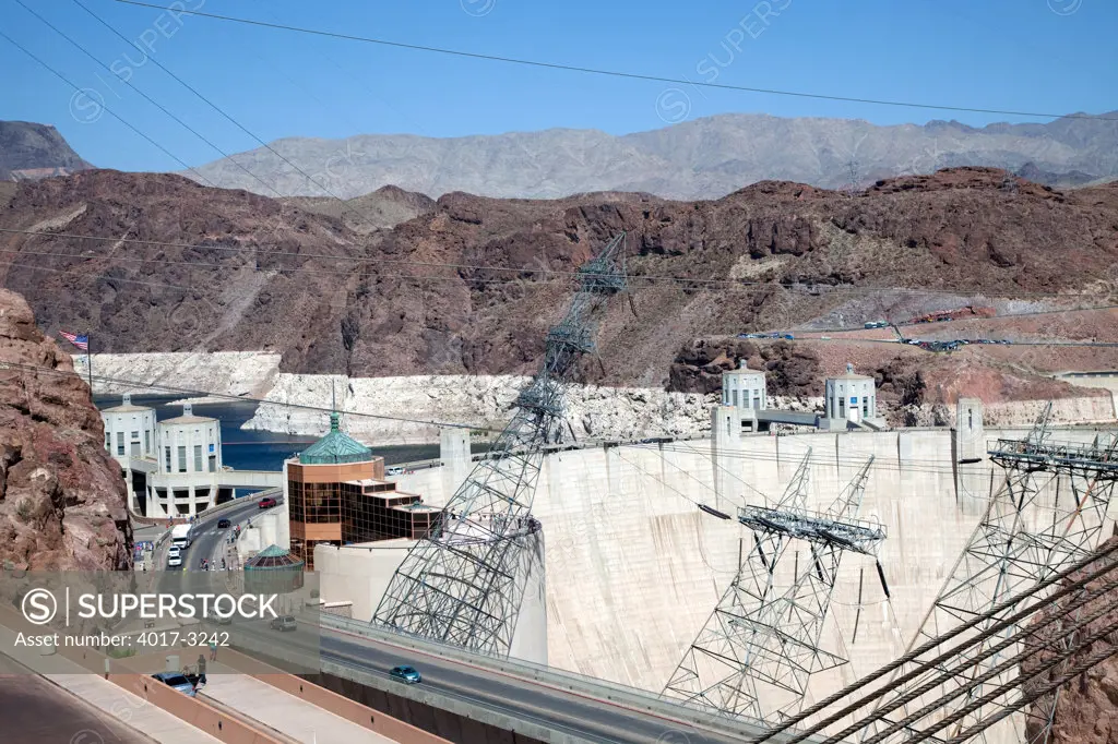 Hoover Dam, Boulder City, Arizona-Nevada Border, USA